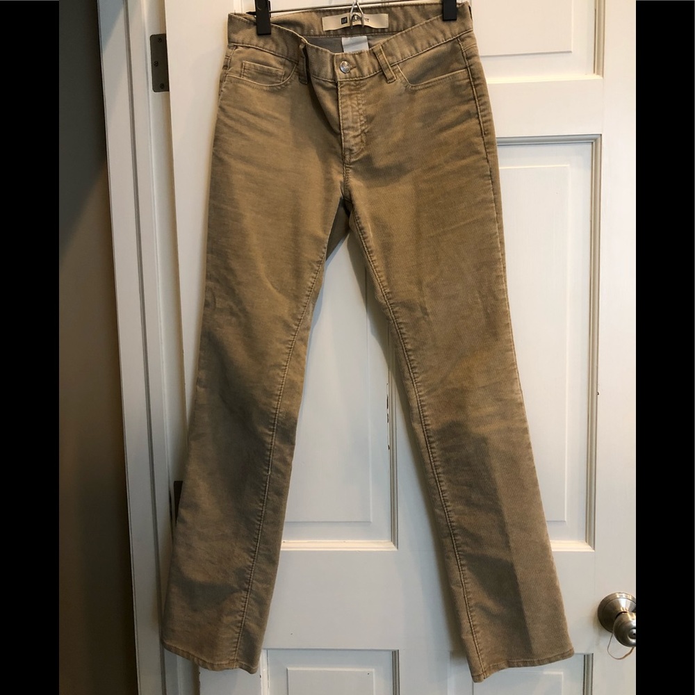 Gap slim fit corduroy jeans